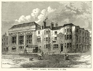 Horns Tavern, Kennington, 1820